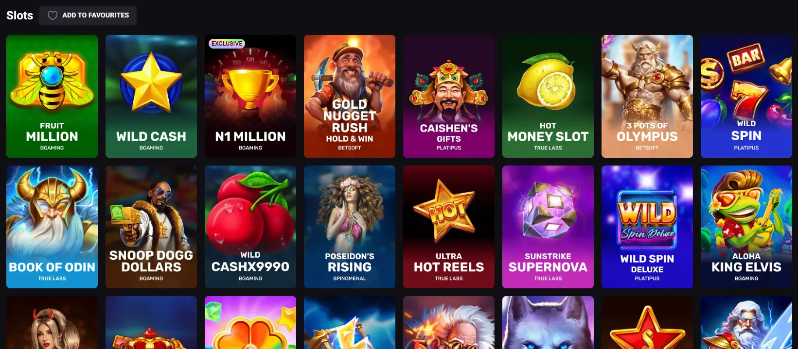 N1 Casino Slots